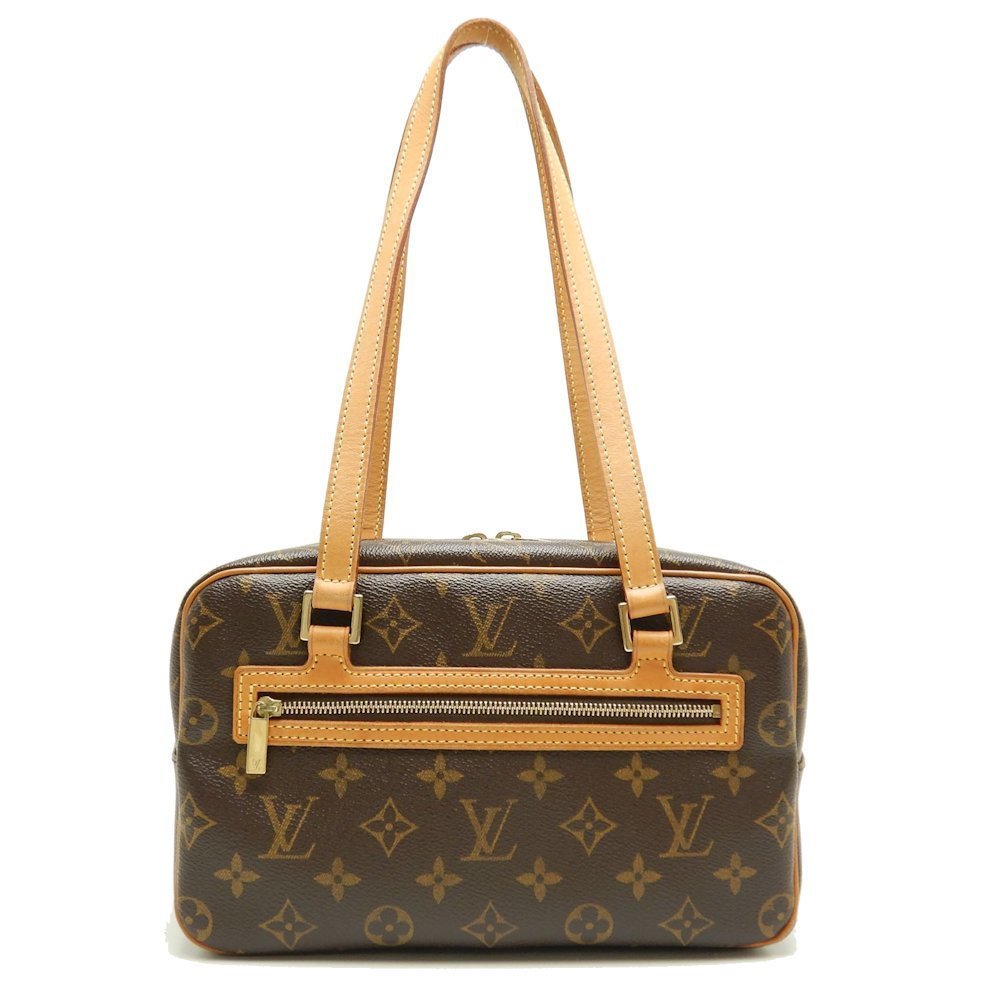 Louis Vuitton Monogram Cite MM Brown Shoulder Bag